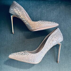 BLINGED out Rhinestone Pumps